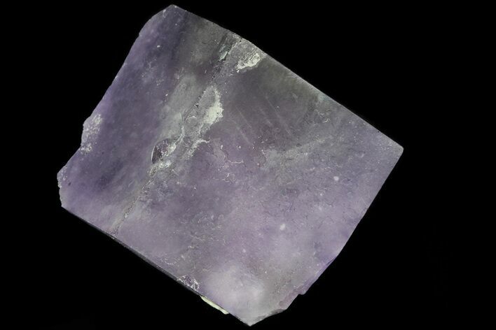 Lustrous Purple Cubic Fluorite Crystal - Morocco #80352